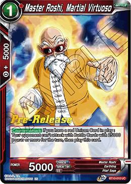 Master Roshi, Martial Virtuoso - Rise of the Unison Warrior Pre-Release