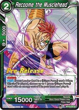 Recoome the Musclehead - Rise of the Unison Warrior Pre-Release