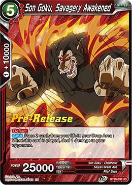 Son Goku, Savagery Awakened - Rise of the Unison Warrior Pre-Release