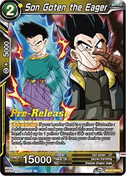 Son Goten the Eager - Rise of the Unison Warrior Pre-Release