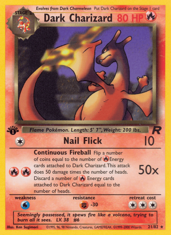 Dark Charizard (21/82)