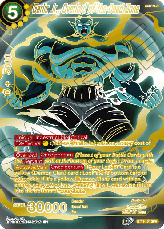 Garlic Jr., Overlord of the Dead Zone (SPR) BT11-104
