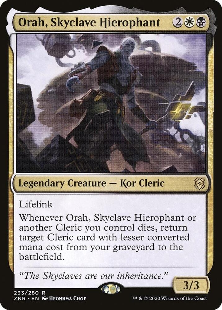 Orah, Skyclave Hierophant R233