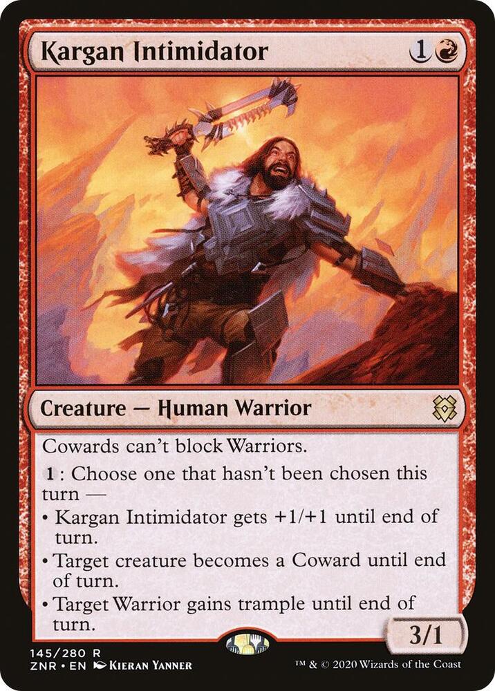 Kargan Intimidator - Zendikar Rising (ZNR) R145