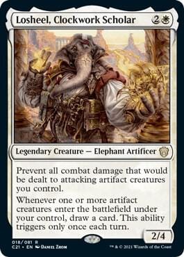 Losheel, Clockwork Scholar R18