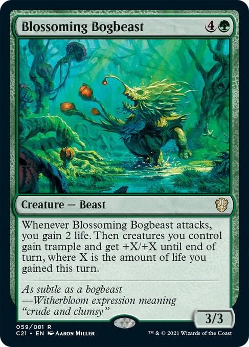 Blossoming Bogbeast R059/081