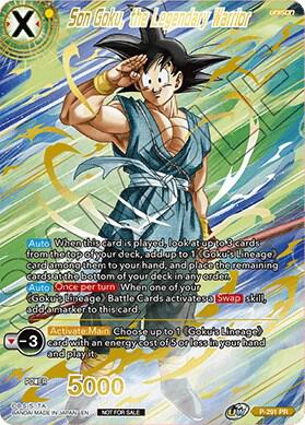 Son Goku, the Legendary Warrior (Gold Stamped)