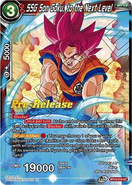 SSG Son Goku, to the Next Level - Supreme Rivalry Pre-Release
