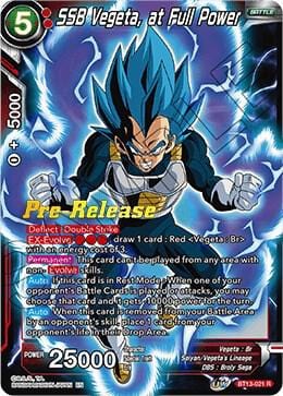 SSB Vegeta, at Full Power - Supreme Rivalry Pre-Release