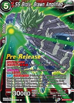 SS Broly, Brawn Amplified - Supreme Rivalry Pre-Release