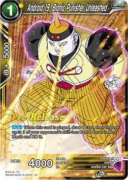 Android 19, Bionic Punisher Unleashed - Supreme Rivalry Pre-Release