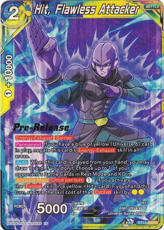 Hit, Flawless Attacker - Cross Spirits Pre-Release