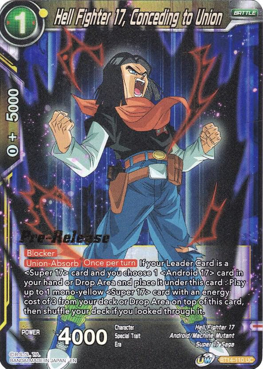 Hell Fighter 17, Conceding to Union - Cross Spirits Pre-Release