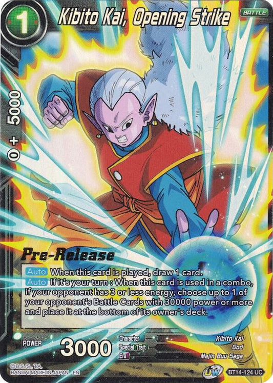 Kibito Kai, Opening Strike - Cross Spirits Pre-Release