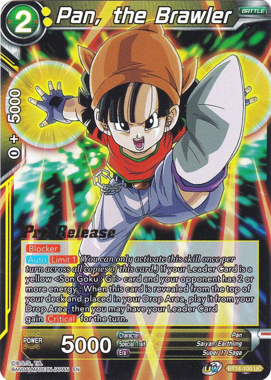 Pan, the Brawler - Cross Spirits Pre-Release Cards