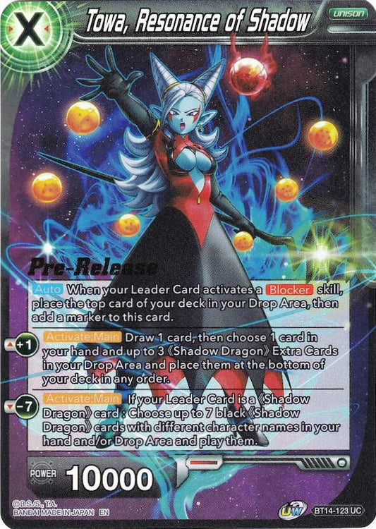 Towa, Resonance of Shadow - Cross Spirits Pre-Release