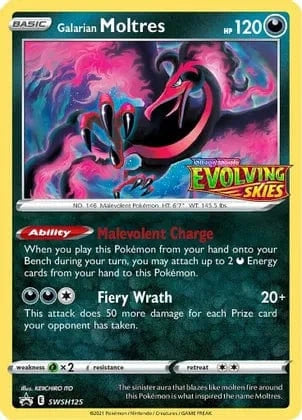 Galarian Moltres SWSH125
