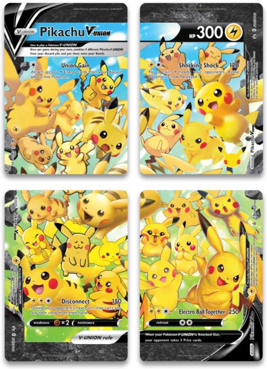 Pikachu V-Union [Set of 4] SWSH140