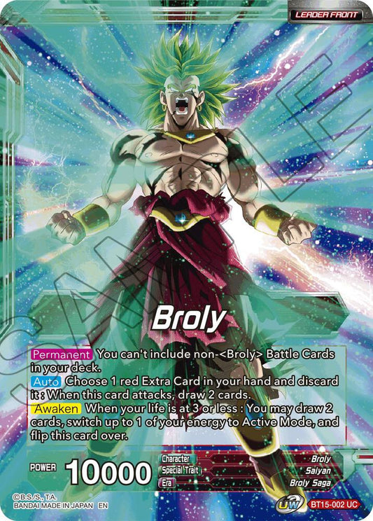 Broly // SS Broly, Demon's Second Coming BT15-002