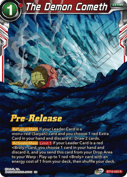The Demon Cometh - Saiyan Showdown Pre-Release