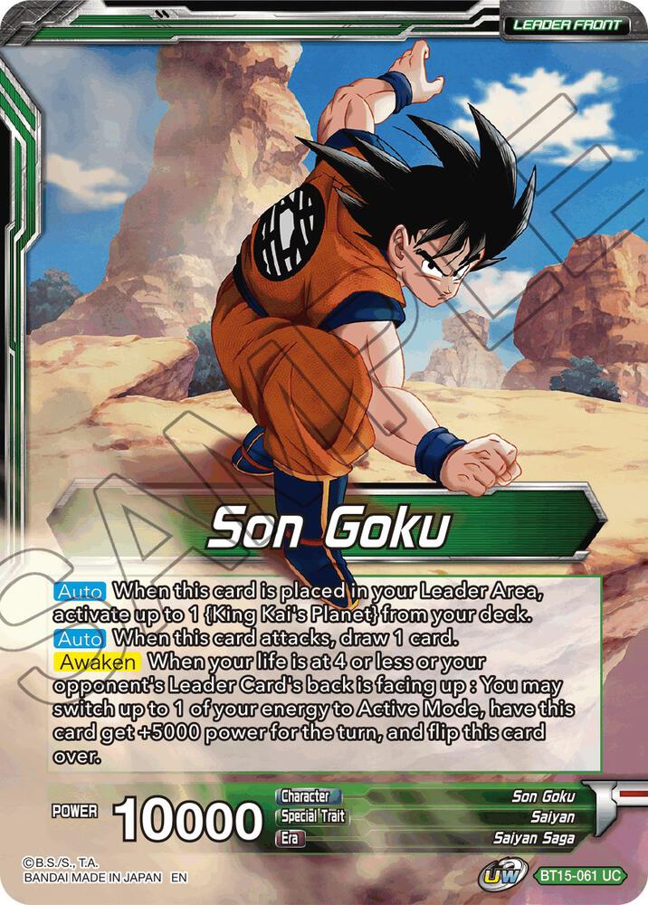 Son Goku // Son Goku, Destined Confrontation BT15-061