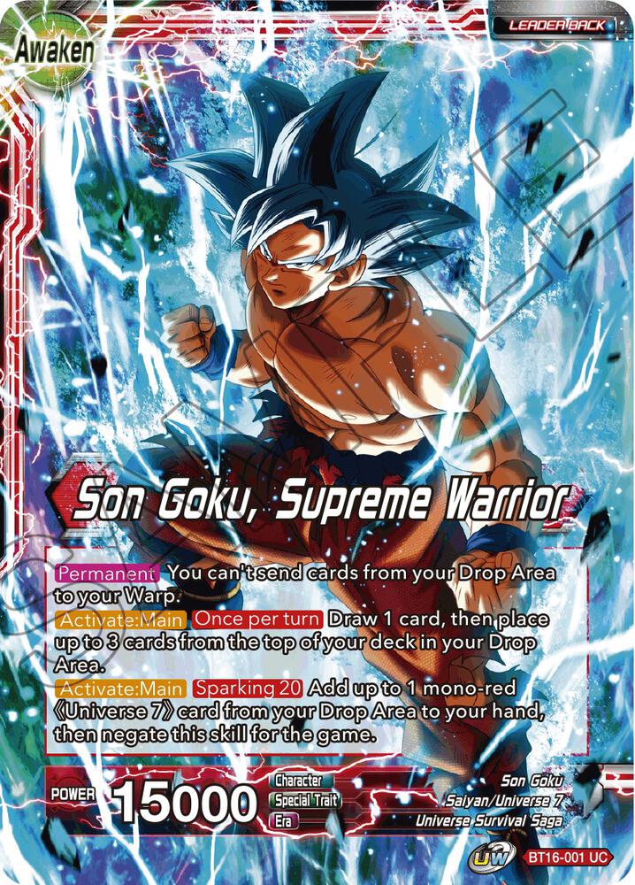 Son Goku // Son Goku, Supreme Warrior