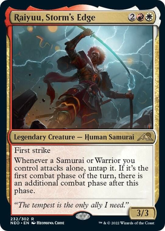 Raiyuu, Storm's Edge R232
