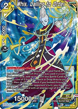 Whis, Calling to Order - Realm of the Gods