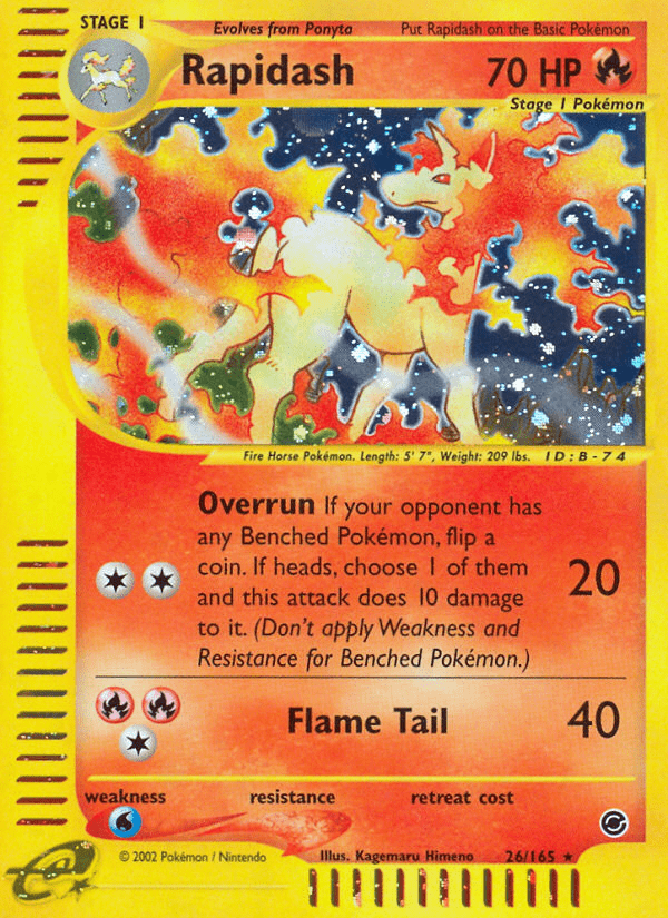 Rapidash - 26/165