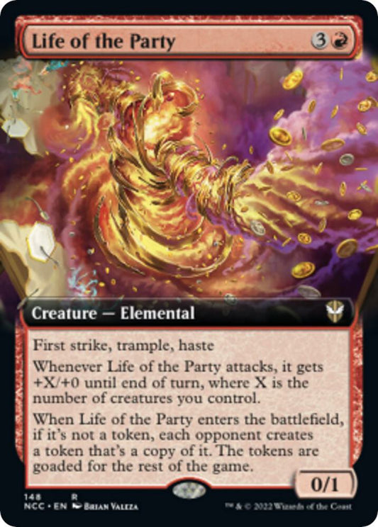 Life of the Party (Extended Art) - Commander: Streets of New Capenna (NCC)