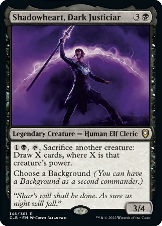 Shadowheart, Dark Justiciar R0146/361
