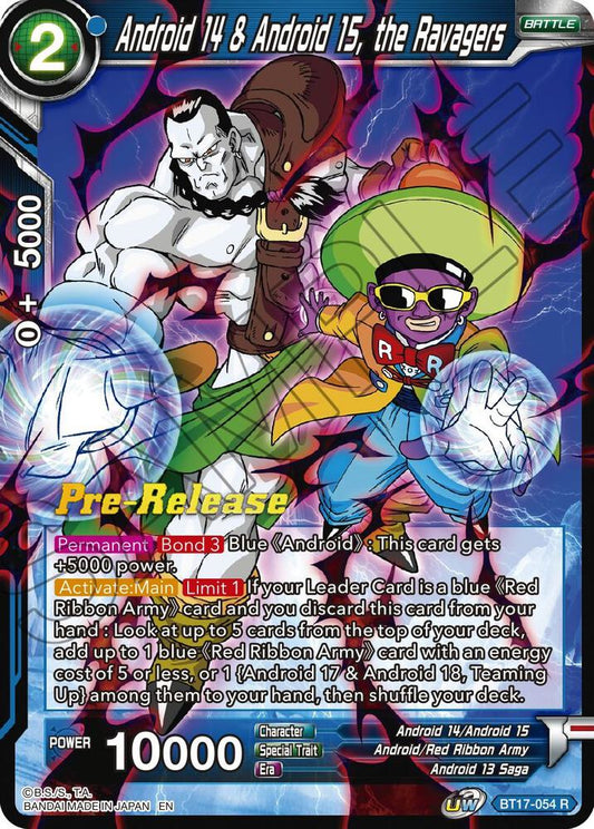 Android 14 & Android 15, the Ravagers - Ultimate Squad Pre-Release