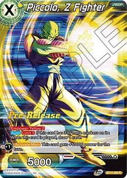 Piccolo, Z Fighter - Ultimate Squad Pre-Release