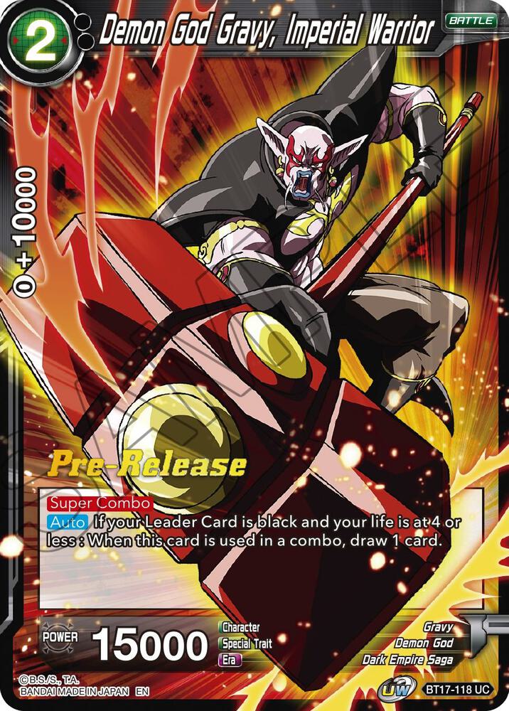 Demon God Gravy, Imperial Warrior - Ultimate Squad Pre-Release