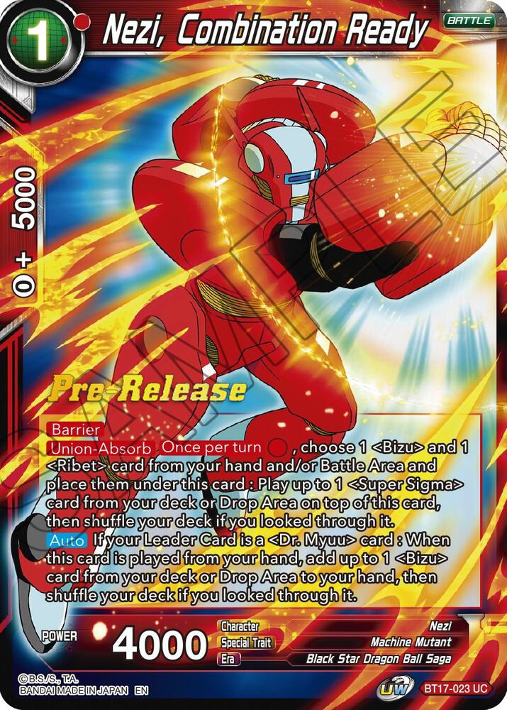 Nezi, Combination Ready - Ultimate Squad Pre-Release
