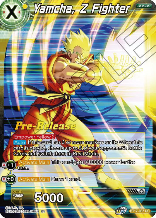 Yamcha, Z Fighter - Ultimate Squad Pre-Release