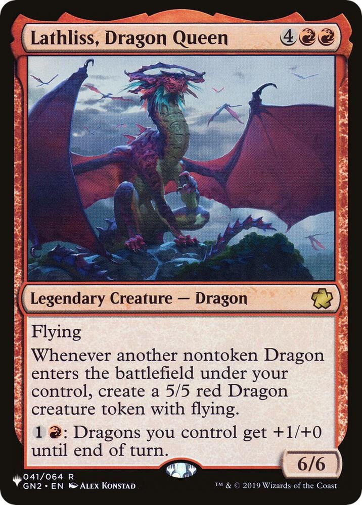 Lathliss, Dragon Queen R041/064