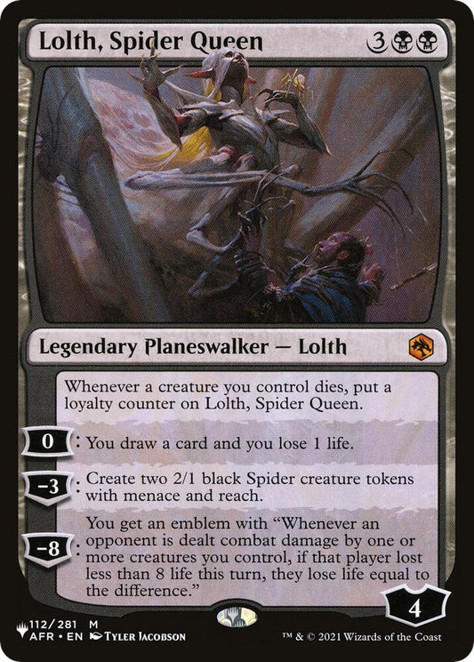 Lolth, Spider Queen M112/281