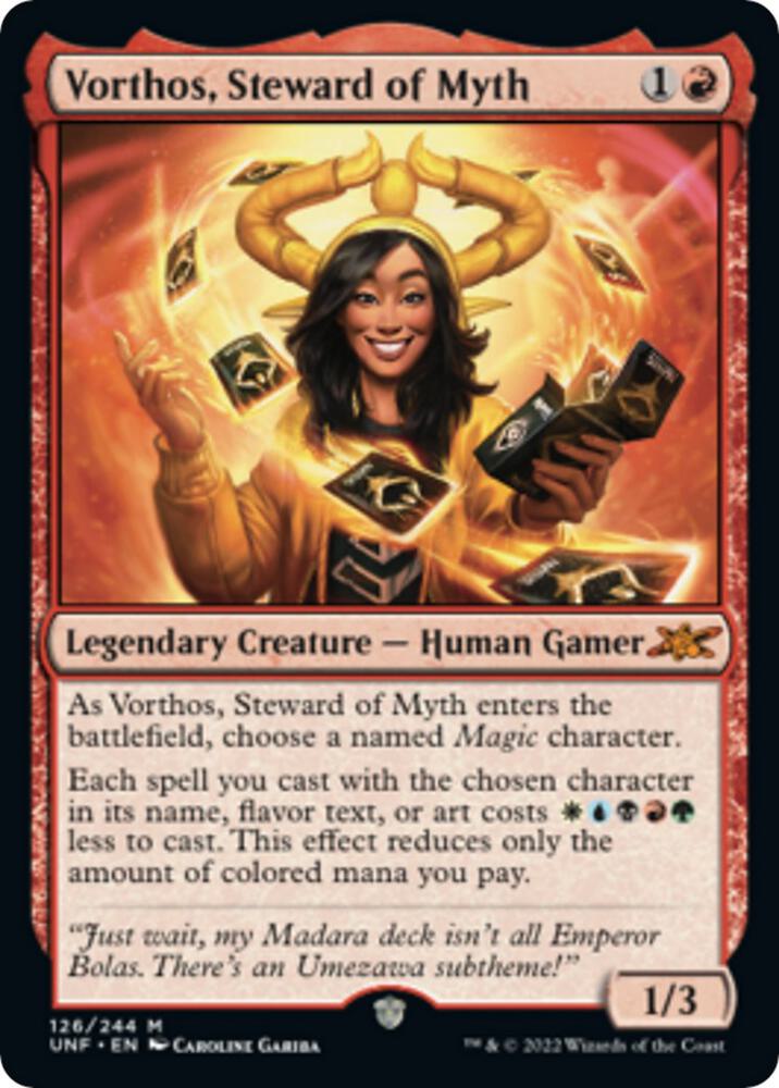 Vorthos, Steward of Myth - Unfinity (UNF)