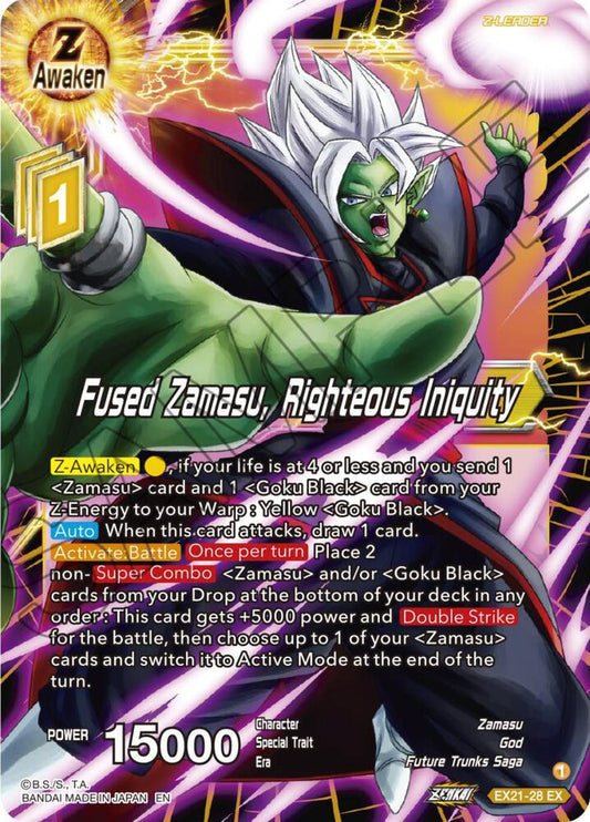 Fused Zamasu, Righteous Iniquity