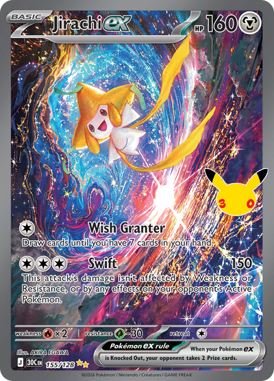Jirachi Ex - 155/128