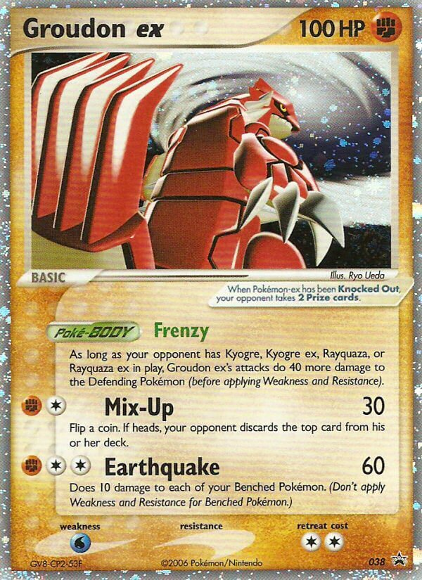 Groudon Ex 038 / Promo