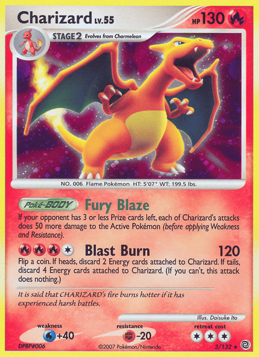 Charizard 3/132 - Secret Wonders (SW)