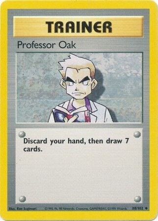 Professor Oak 088/102 Base Set (BS)