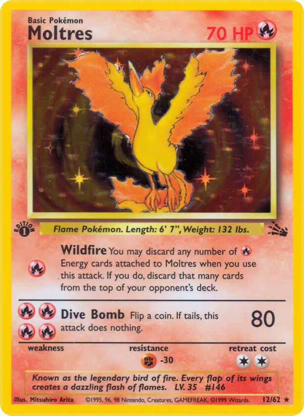 Moltres 12/62 - Fossil (FO)