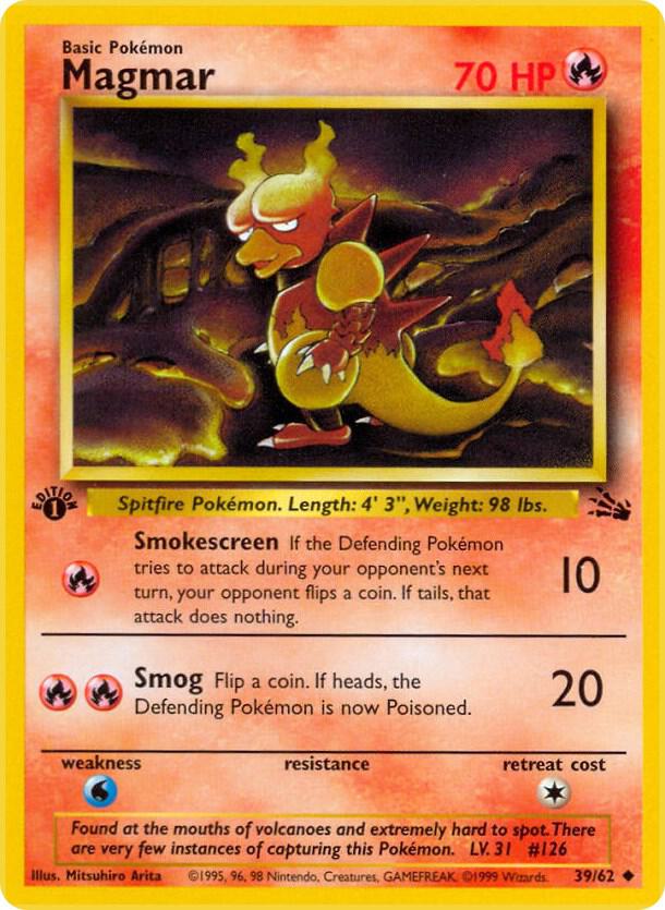 Magmar 39/62  Fossil (FO)