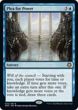 Plea for Power R033/136