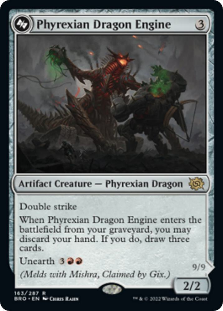 Phyrexian Dragon Engine R163/287