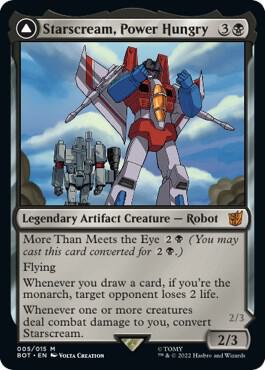 Starscream, Power Hungry M005