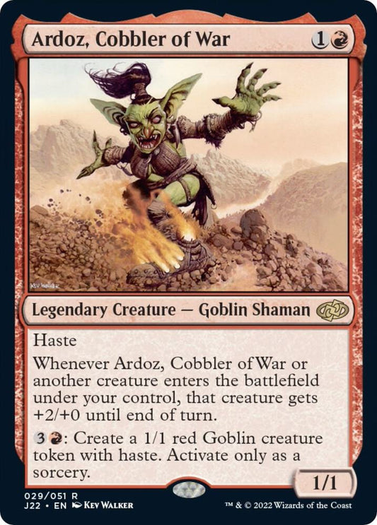 Ardoz, Cobbler of War R029/051